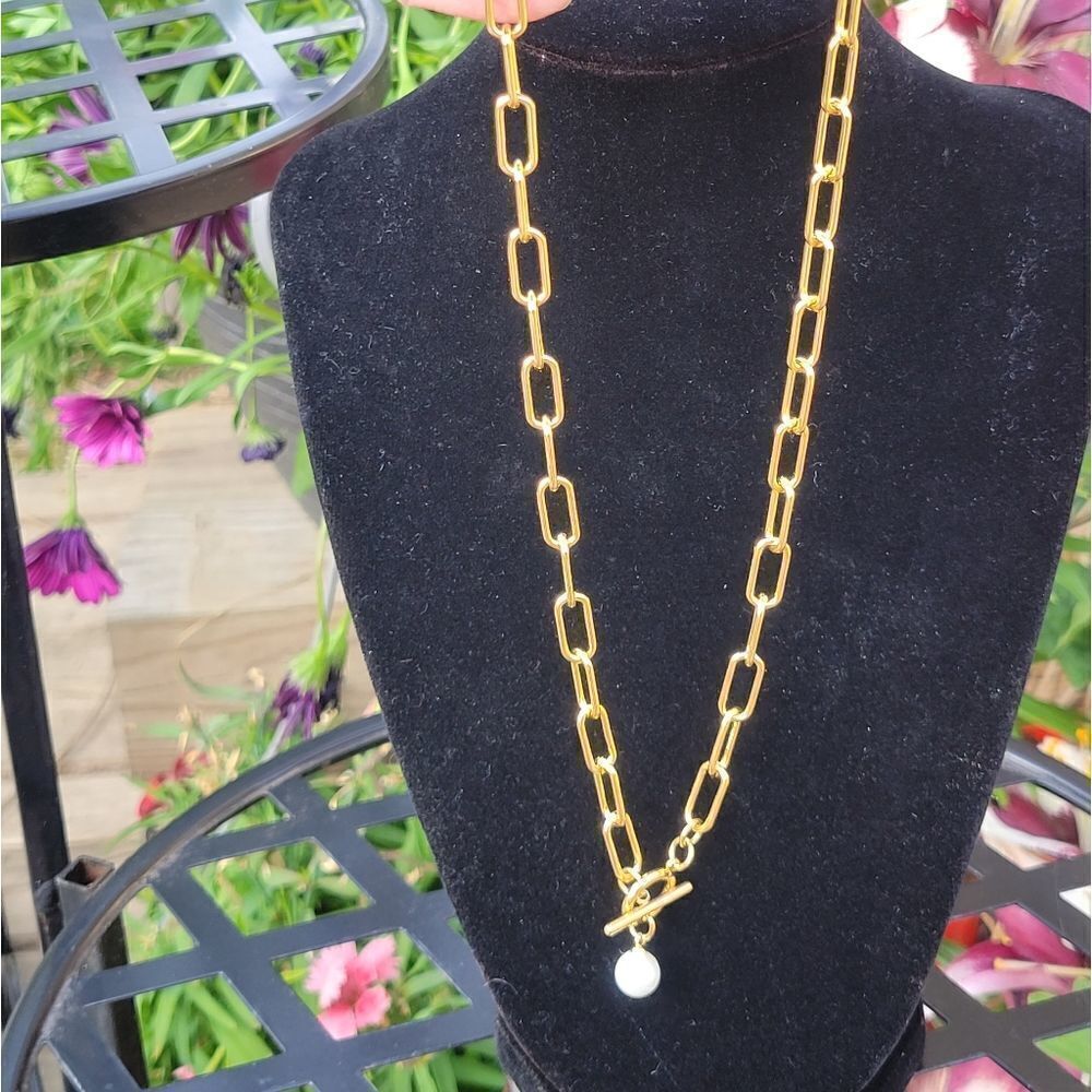 Chain Toggle Necklace - Picture 5 of 12
